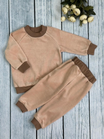 Купить оптом 343. Костюм ясельный, 80% хлопок, 20% ПЭ 80-86-92 в Зеленокумске